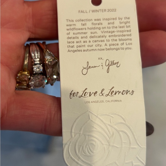 For Love And Lemons Cream Lace Slip Dress - Picture 3 of 12